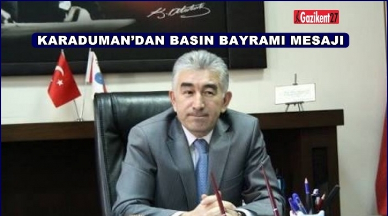 Emniyet M&uuml;d&uuml;r&uuml;'nden Basın Bayramı kutlaması