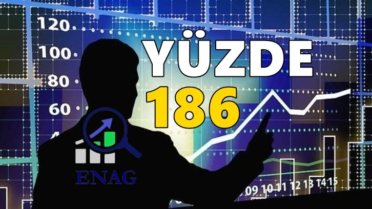 ENAG: Yıllık enflasyon oranı yüzde 186,27
