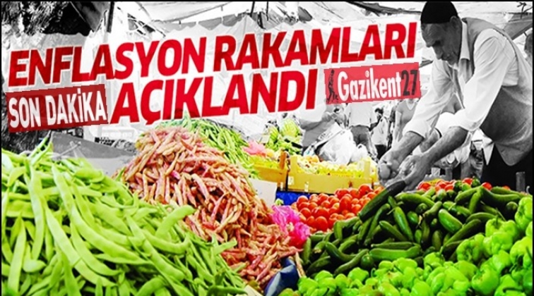 Enflasyon rakamları açıklandı!