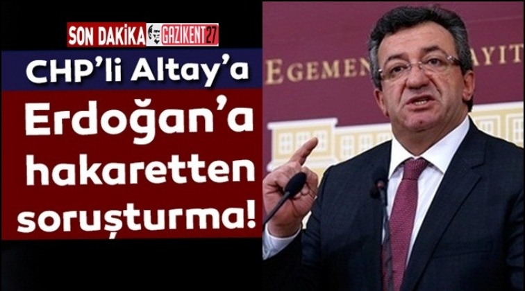 Engin Altay hakkında soruşturma