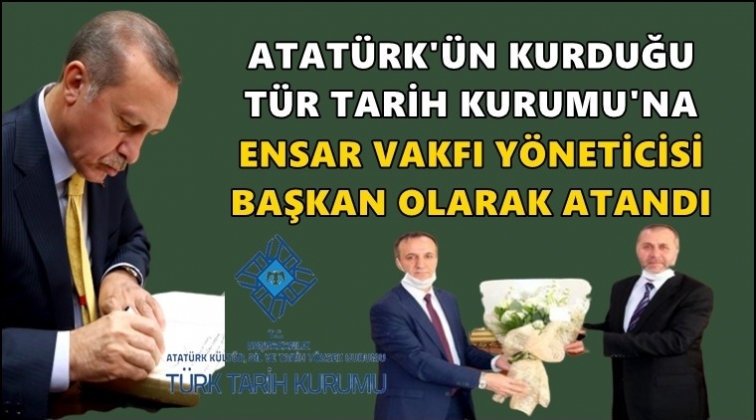 Ensar'dan TTK Başkanlığına...