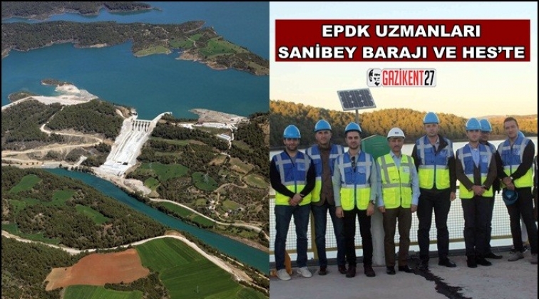 EPDK uzmanları Sanibey Barajı'nda