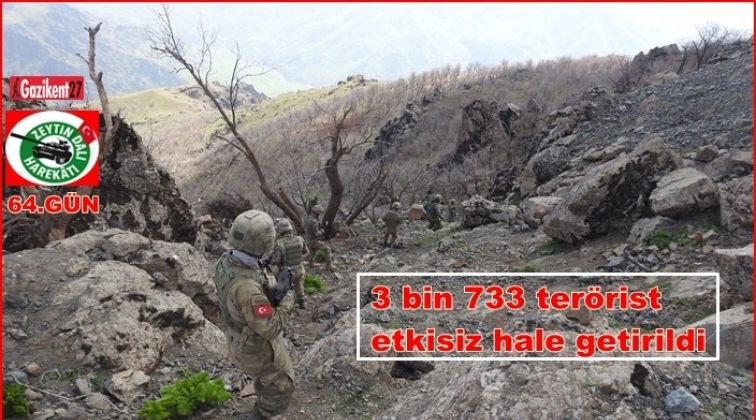 Erdoğan: 3 bin 733 ter&ouml;rist etkisiz hale getirildi