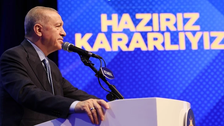 Erdoğan, Can Atalay'a 'terörist' dedi; Özgür Özel'i hedef aldı