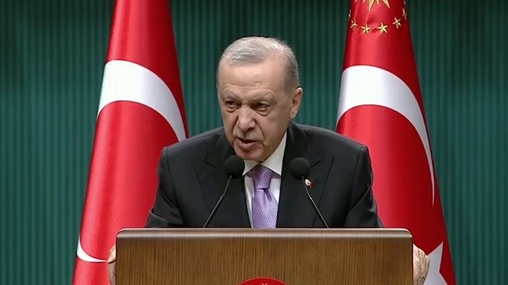 Erdoğan'dan PKK'nın fesih kararına ilişkin ilk açıklama