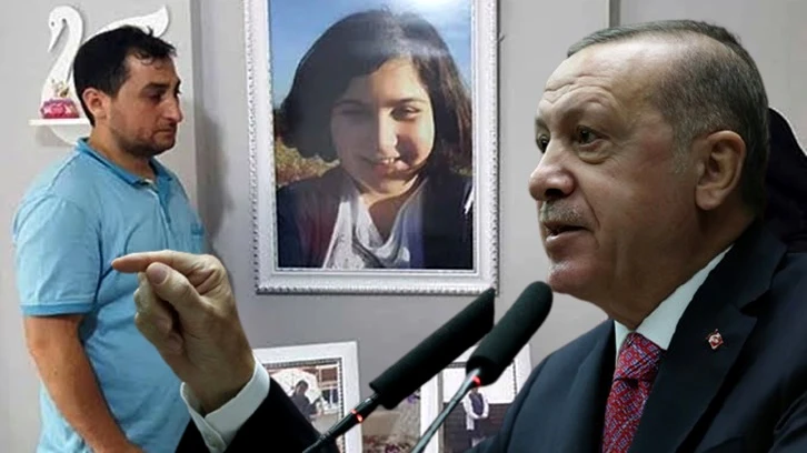 Erdoğan’dan Rabia Naz’ın babası Şaban Vatan’a dava