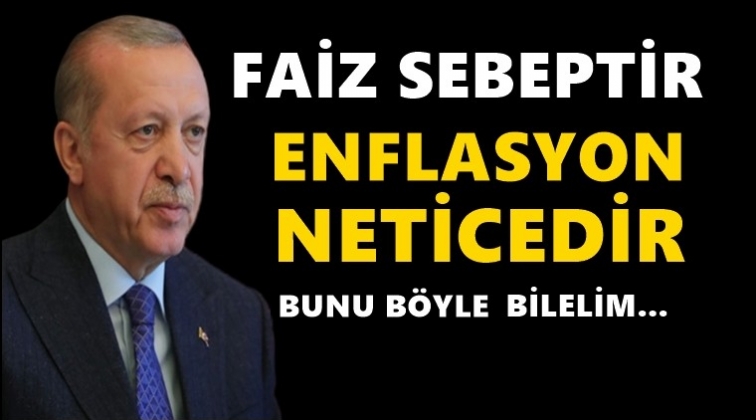 Erdoğan'dan faiz artışı yorumu...