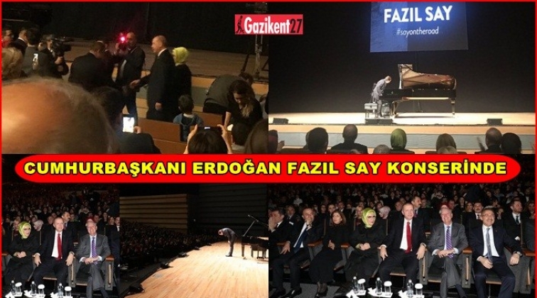 Erdoğan Fazıl Say konserinde