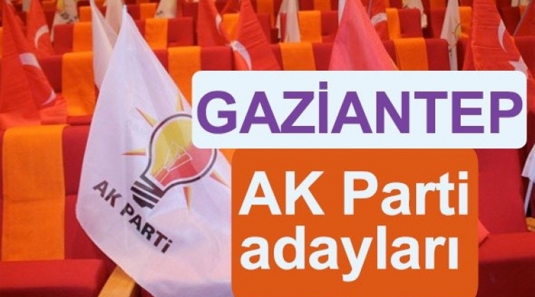 Erdoğan, Gaziantep adaylarını açıkladı