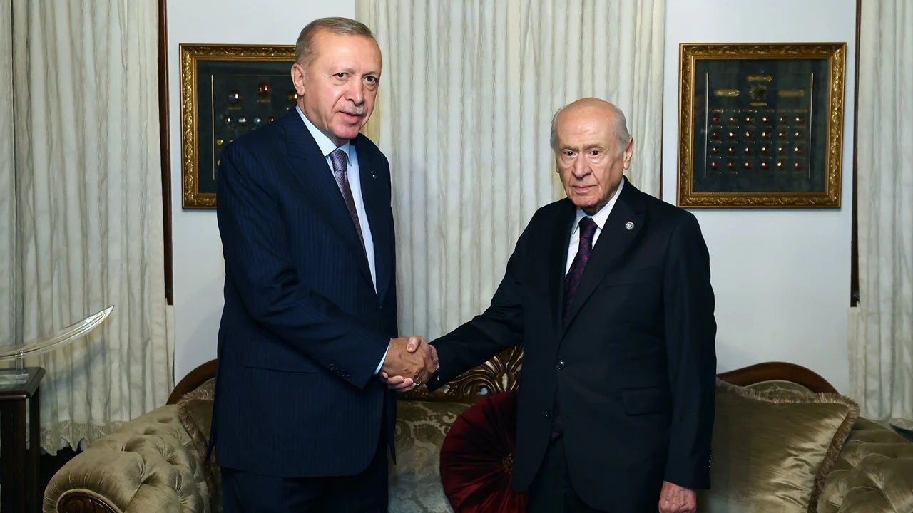 Erdoğan ile Bahçeli ‘Çatlak’ tartışmalarının ardından buluştu