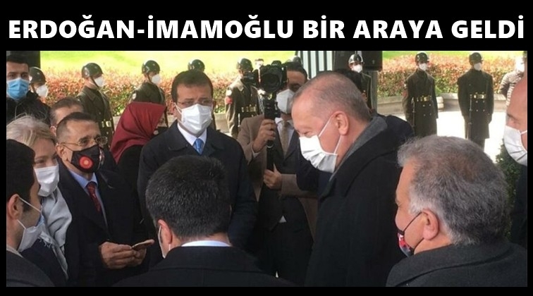 Erdoğan ile İmamoğlu bir araya geldi...