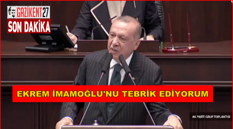 Erdoğan İmamoğlu’nu kutladı