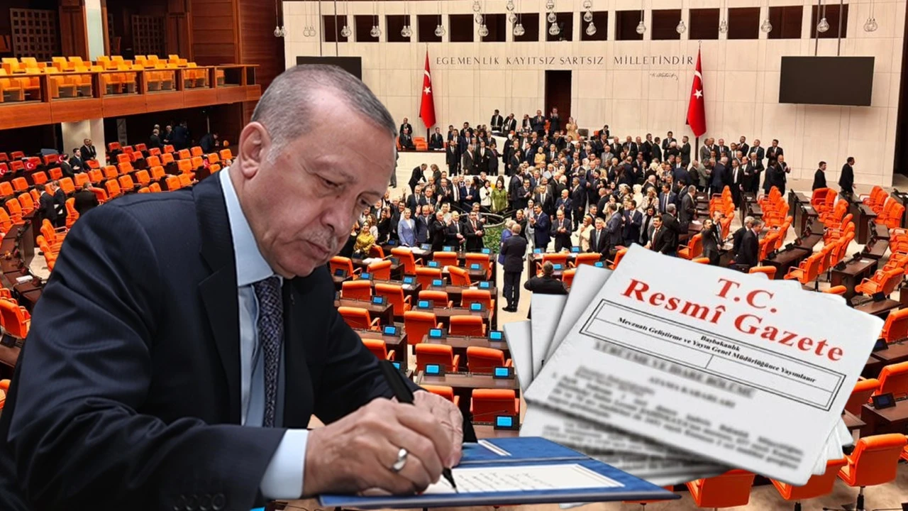 Erdoğan imzaladı, '&Ccedil;er&ccedil;eve yasa' Resmi Gazete'de yayımlandı