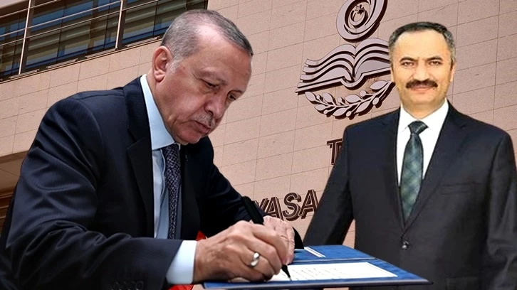 Erdoğan imzaladı, Yılmaz Akçil AYM Üyesi oldu!