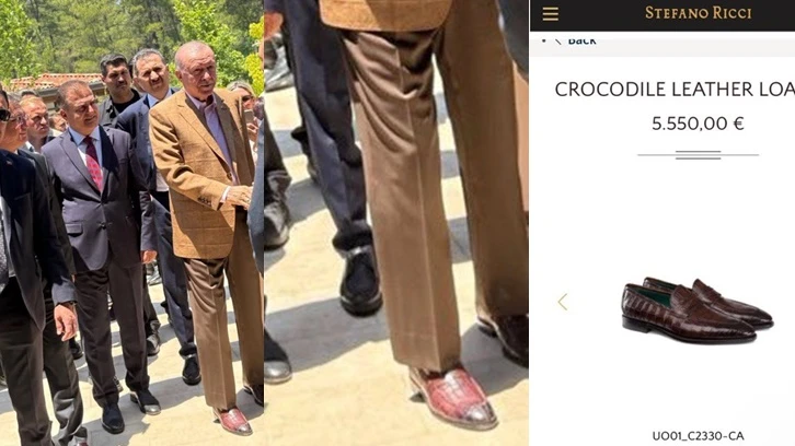 Erdoğan’ın İtalyan marka ayakkabıları dudak uçuklattı: Değeri 300 bin lira!