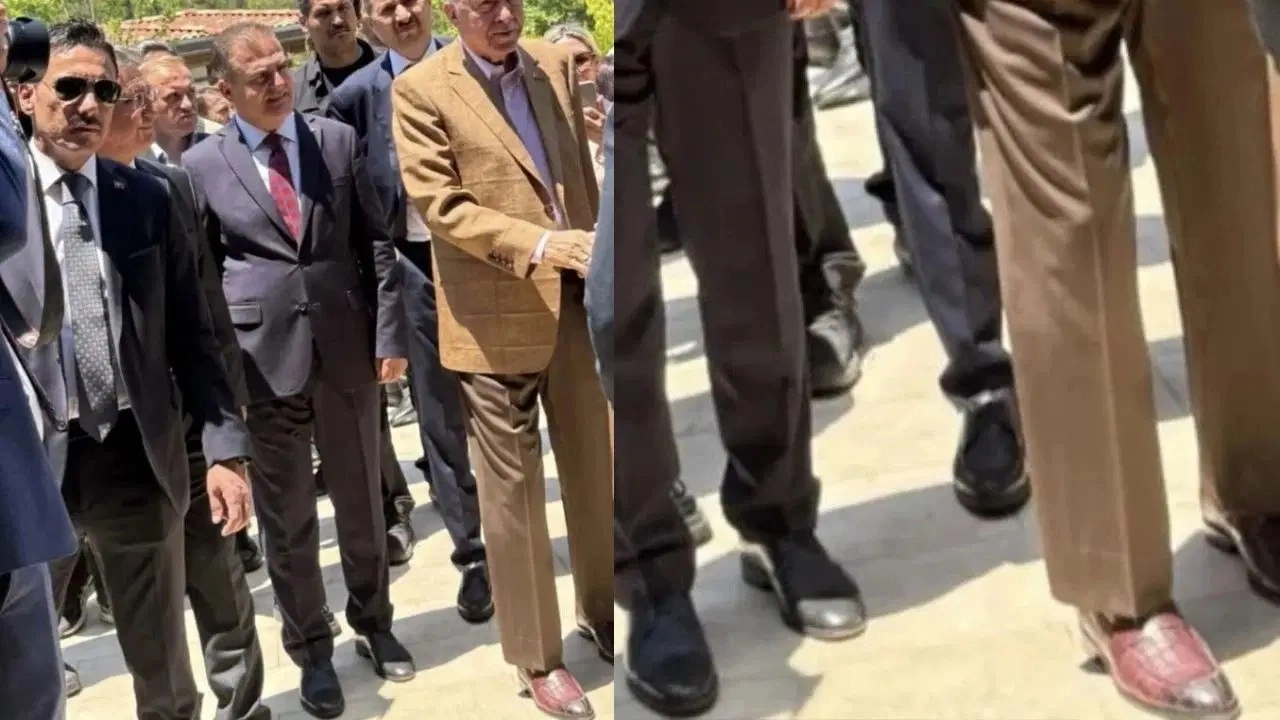Erdoğan’ın İtalyan marka ayakkabıları dudak uçuklattı: Değeri 300 bin lira!