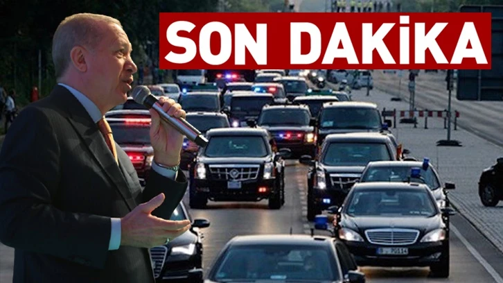 Erdoğan'ın konvoyu kaza yaptı, 1 polis hayatını kaybetti!