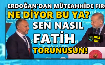 Erdoğan, müteahhidi böyle fırçaladı!