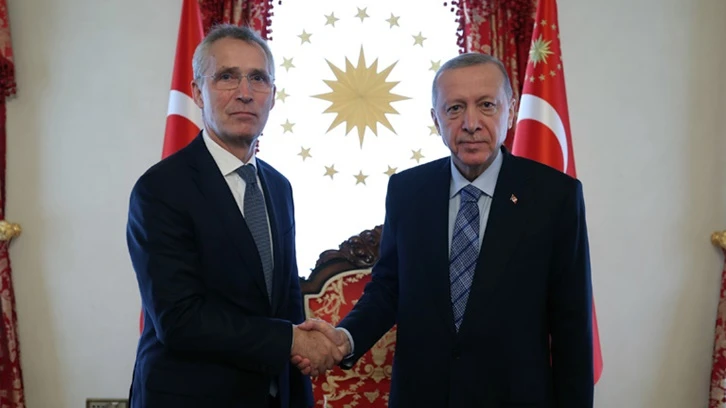 Erdoğan, NATO Genel Sekreteri ile görüştü