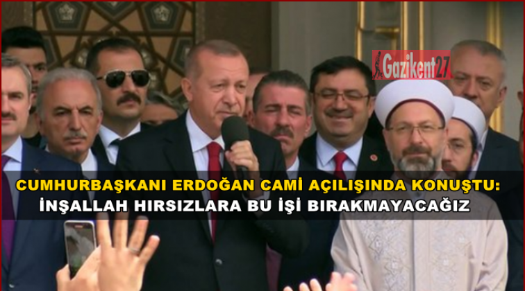 Erdoğan: Seçimi hırsızlara bırakmayacağız