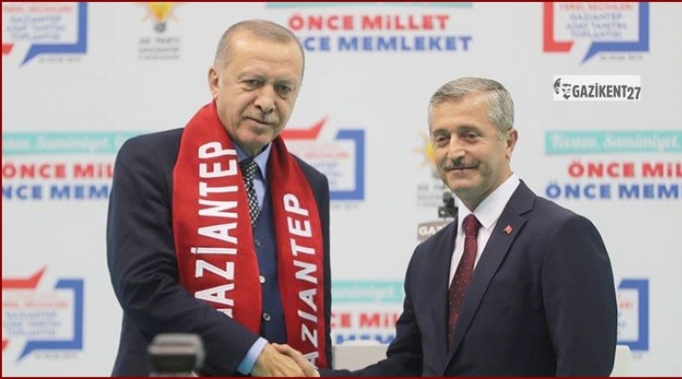Erdoğan, Tahmazoğlu’nu yeniden aday gösterdi