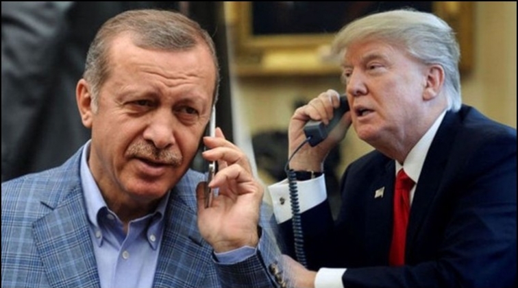 Erdoğan, Trump ile görüştü!