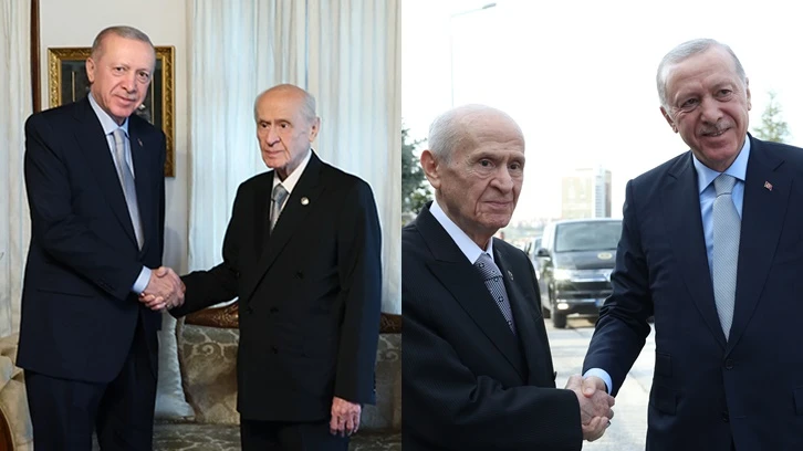 Erdoğan ve Bahçeli'den 3 ay sonra ilk görüşme...