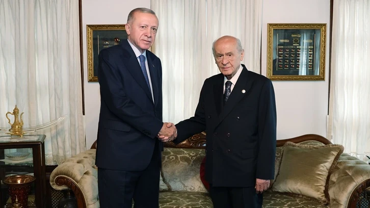 Erdoğan ve Bahçeli'den seçim sonrası ilk görüşme