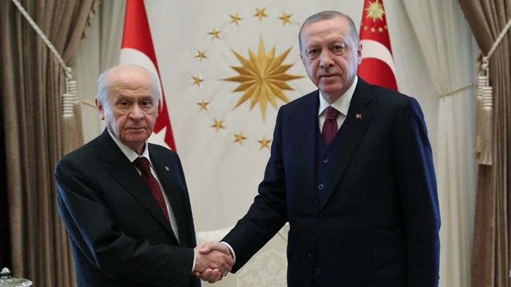 Erdoğan ve Bahçeli'den sürpriz görüşme