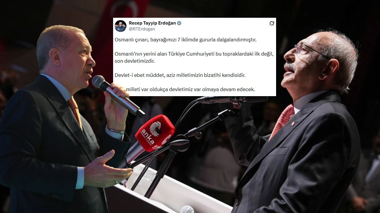 Erdoğan ve Kılı&ccedil;daroğlu 'Osmanlı'da buluştu!