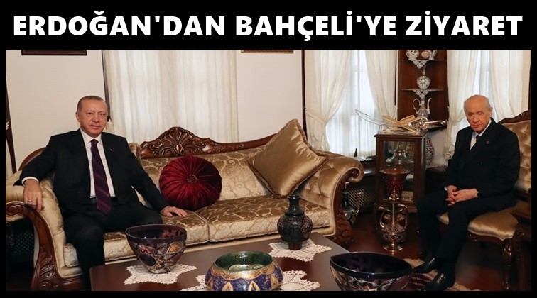 Erdoğan’dan Bahçeli’ye sürpriz ziyaret