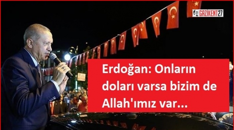 Erdoğan’dan dolar açıklaması...