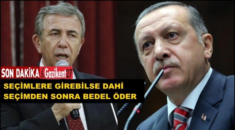 Erdoğan’dan Yavaş’a ‘bedel öder’ açıklaması
