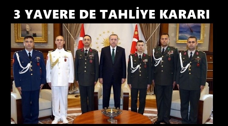 Erdoğan’ın 3 yaveri hakkında flaş karar