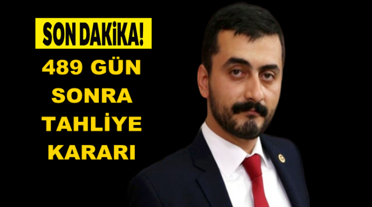 Eren Erdem artık özgür...