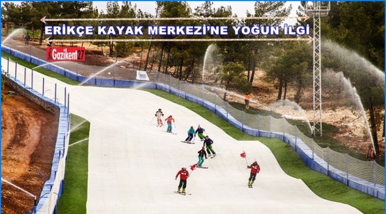 Erikçe Kayak Merkezi'ne ilgi artıyor