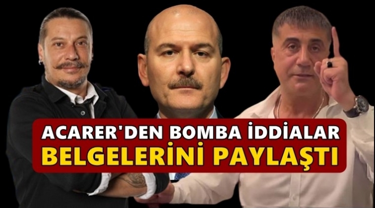 Erk Acarer'den bomba Soylu iddiaları...