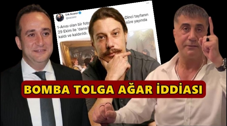 Erk Acarer'den bomba Tolga Ağar iddiası!