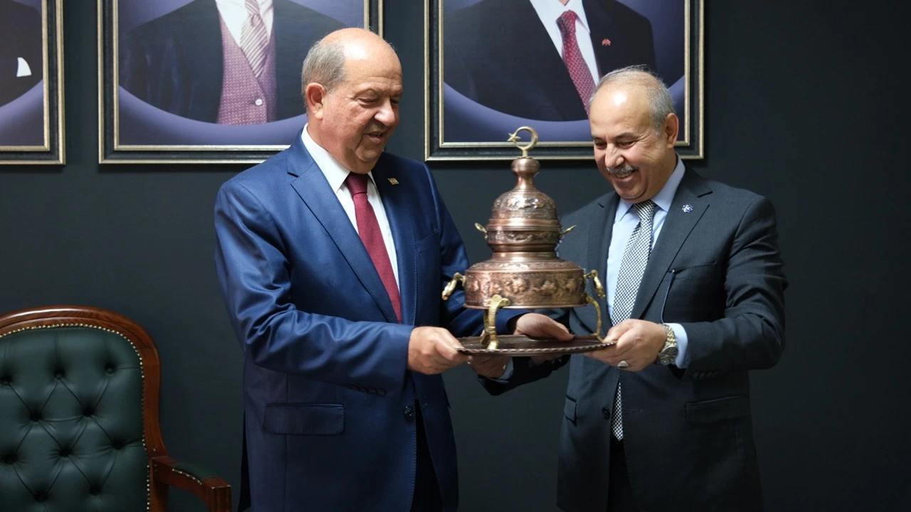 Ersin Tatar'dan MHP Gaziantep'e ziyaret