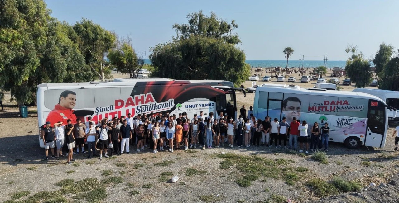 Erzin Burnaz Plajı Deniz Kampı tamamlandı 
