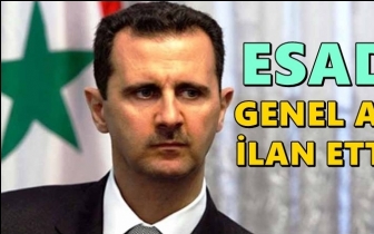 Esad'dan bir kez daha genel af kararı...