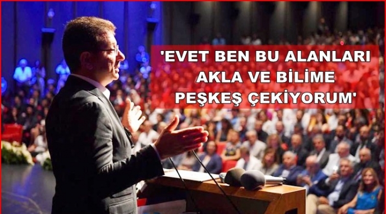 'Esenler Otogarı&rsquo;nı, akla ve bilime peşkeş &ccedil;ekeceğim'