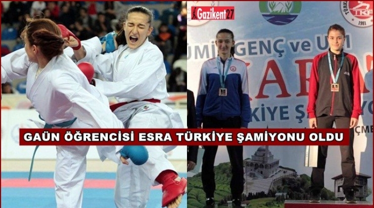 Esra Karabağ, Türkiye Şampiyonu