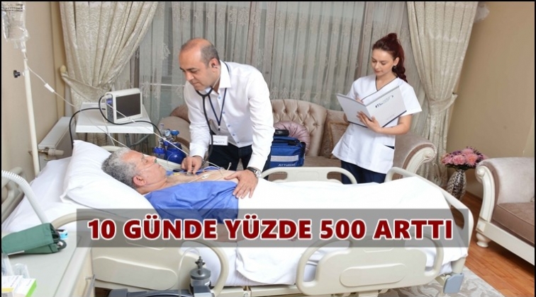 Evde sağlık hizmetlerinde talep patlaması