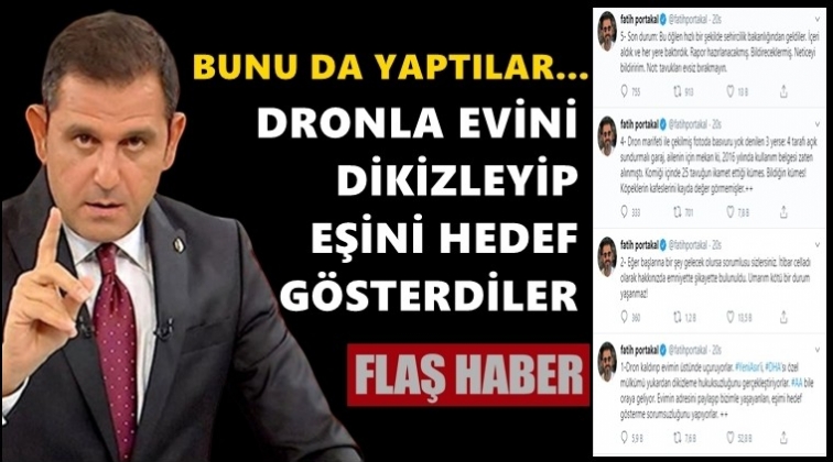 Evini dikizleyip eşini hedef gösterdiler!