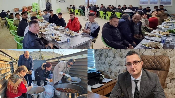 Evlerde pişirdiler, iftarda dağıttılar!