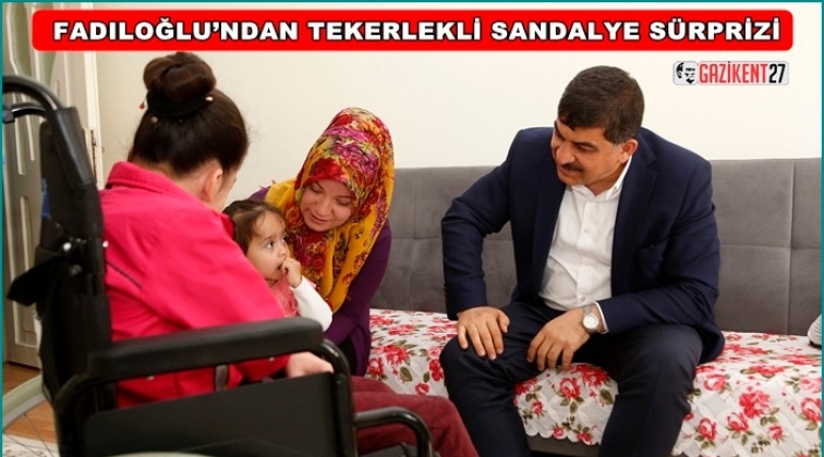Fadıloğlu, engelli vatandaşların hayatlarını kolaylaştırıyor