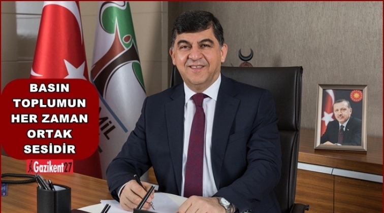Fadıloğlu, Gazeteciler G&uuml;n&uuml;&rsquo;n&uuml; tebrik etti