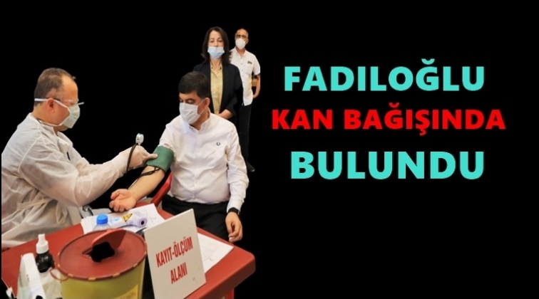 Fadıloğlu kan verdi...