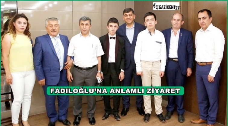 Fadıloğlu, o &ouml;ğrencileri tebrik etti
